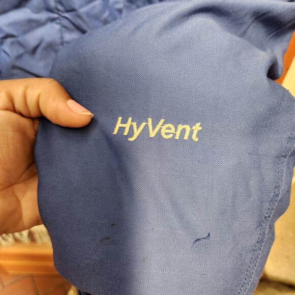 VTG 90's THE NORTH FACE Coldworks Blue Men’s Goose Down HyVent Parka Coat Sz M - Picture 4 of 13